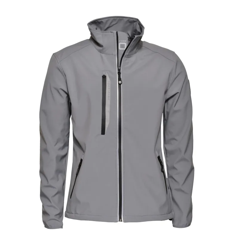 Code Zero Womens Halyard Softshell Jacket in Grey